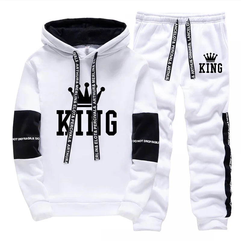 King Printing Tracksuit for Ma - Winter Clothing Outdoor ulasan dan harga