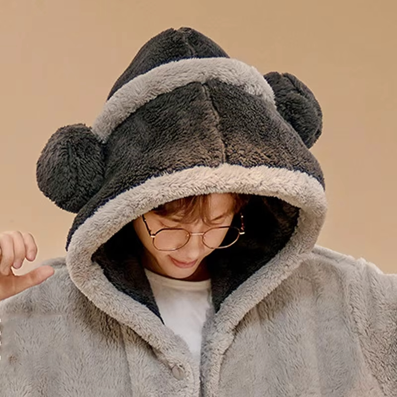 One Piece Luffy Bathrobe Anime - Winter Clothing For Boys ulasan dan harga
