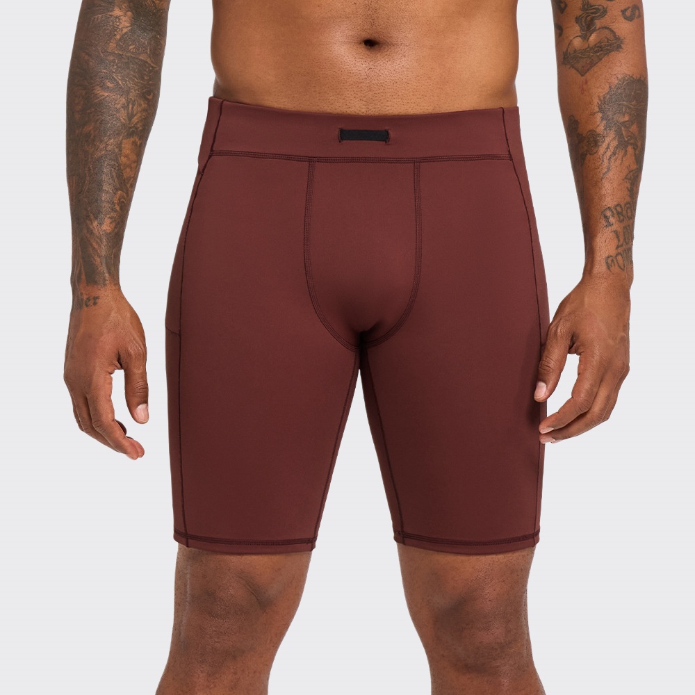 New Men's Running Shorts Summe - Winter Clothing Logos ulasan dan harga