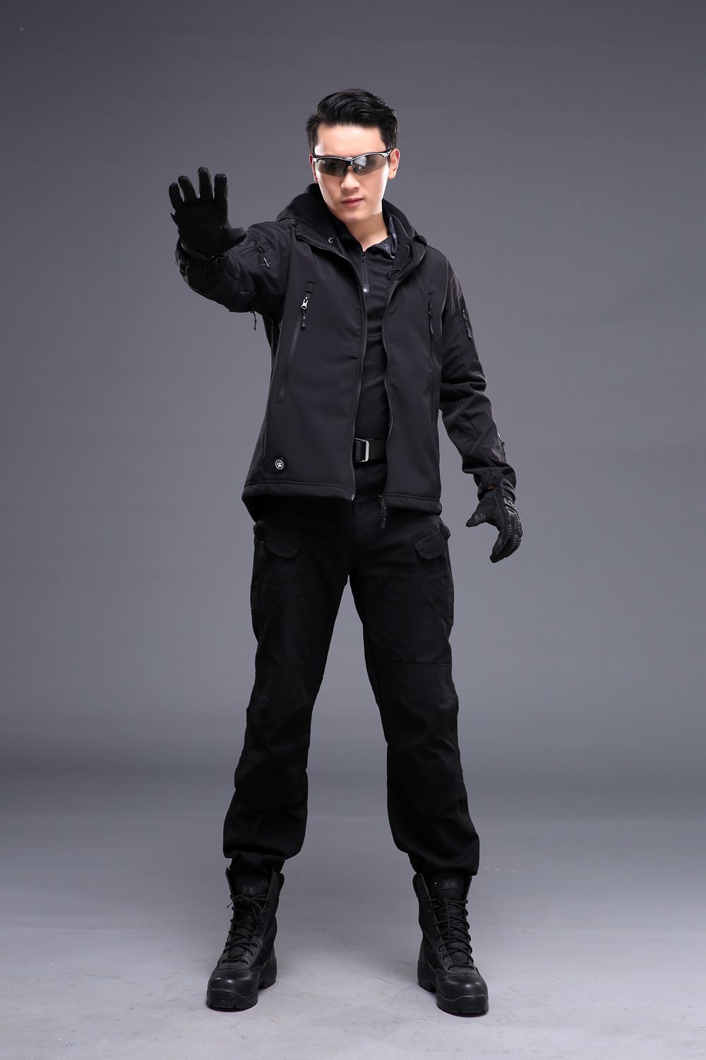 Shark Skin Soft Shell Tactical - Windproof Jacket Softshell ulasan dan harga